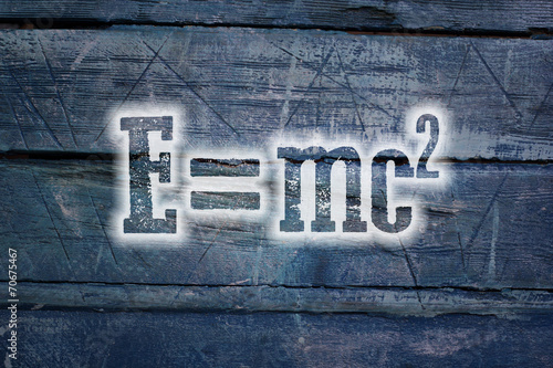 Albert Einsteins Physical Formula Concept