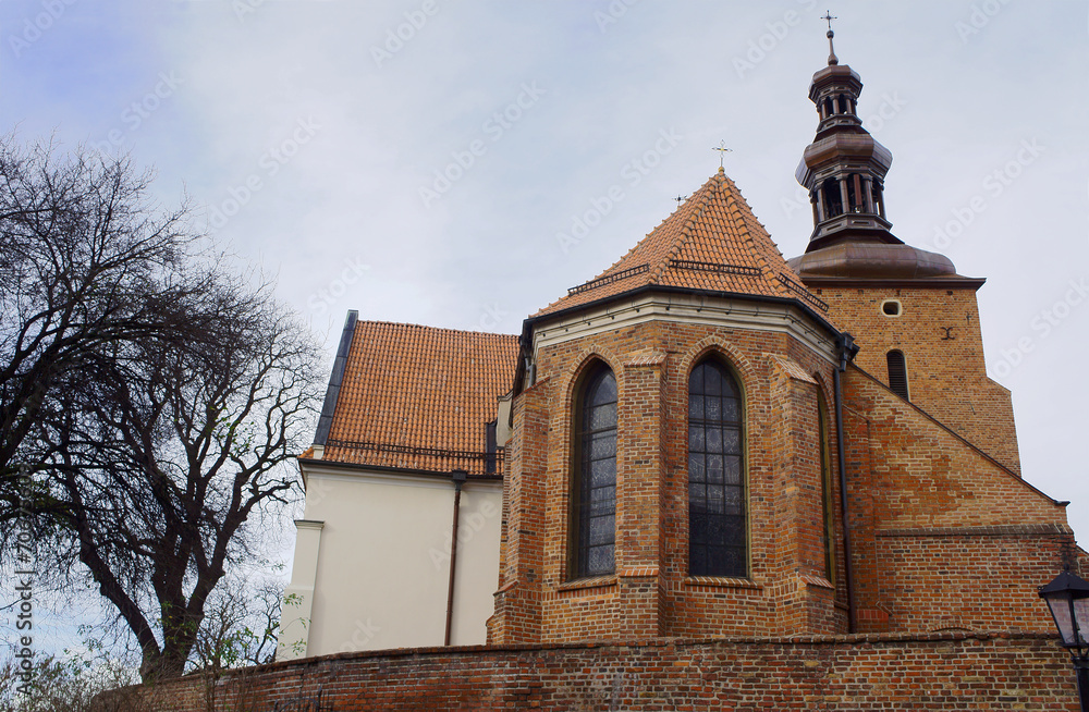 Gothic parish church in Gniezno.