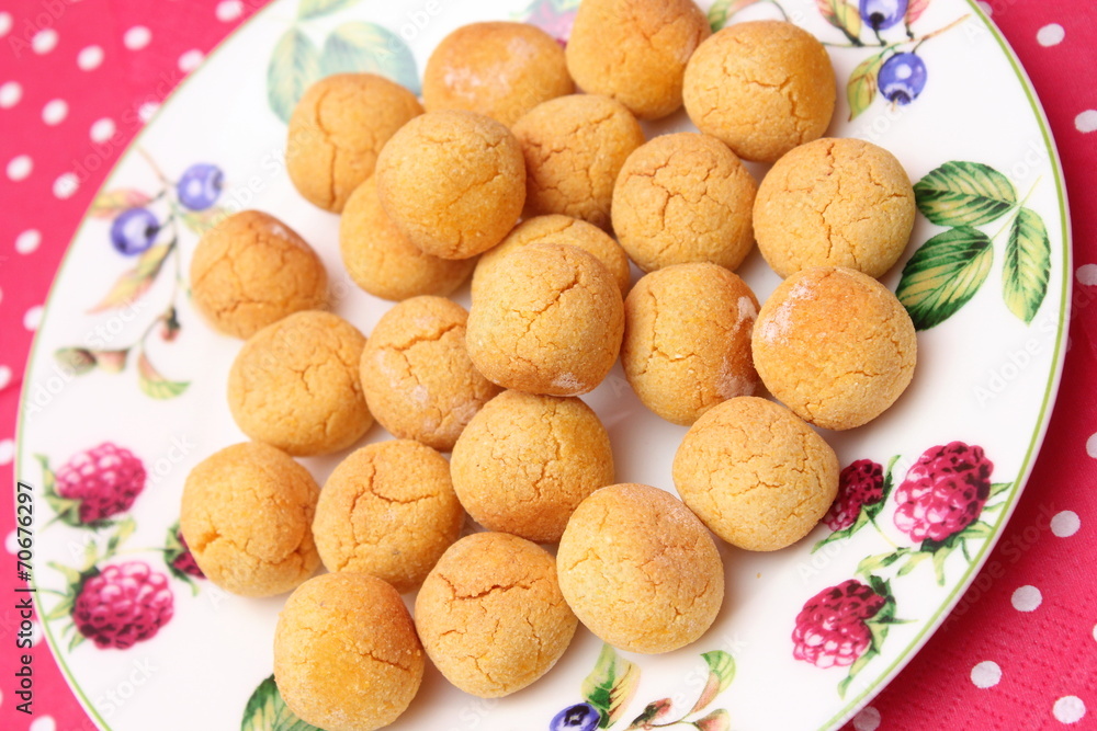 Hundekekse Maiskugeln mit Honig