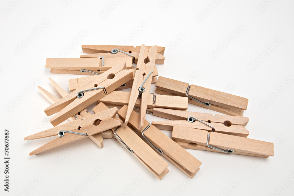 Group of clothes peg