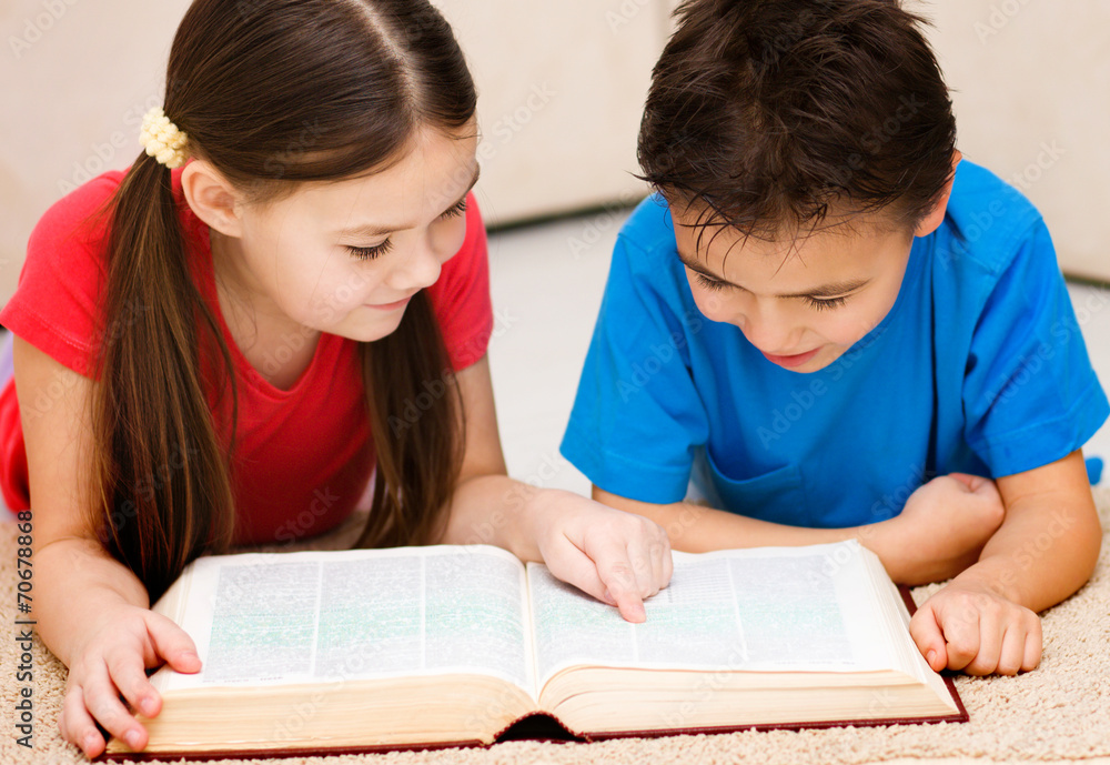 Children is reading book Children is reading book