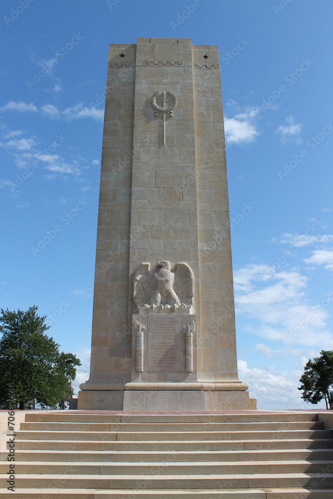 American WW1 monument, Sommepy, France