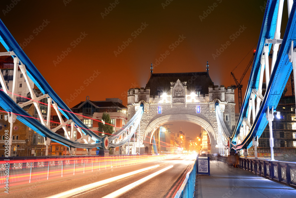 Obraz premium Tower Bridge at night