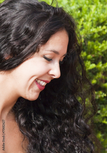 Beautiful woman in a park © Antonio Sanchez