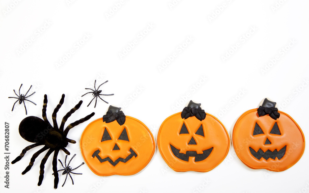 Halloween Cookie Background Halloween Cookie Background