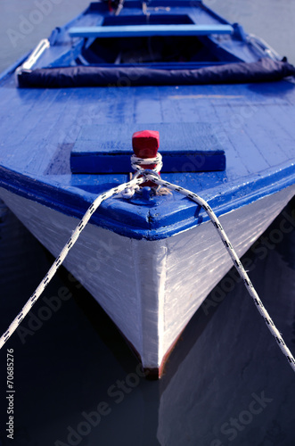 Blue boat