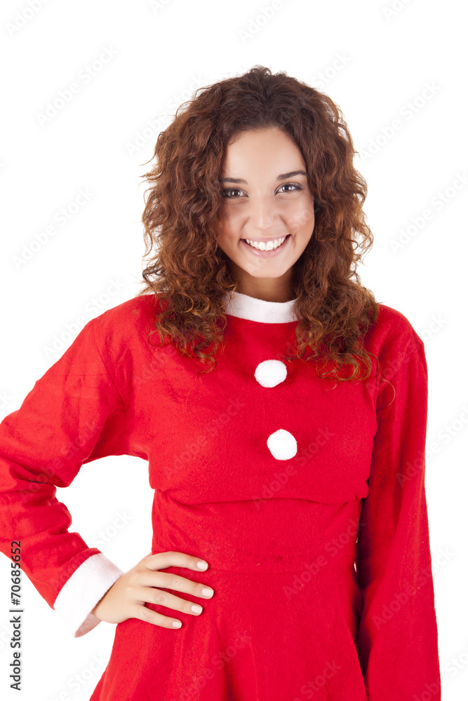 Pretty christmas girl