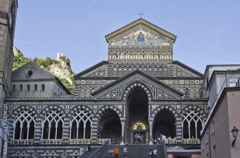 Obraz premium Amalfi Cathedral, Italy