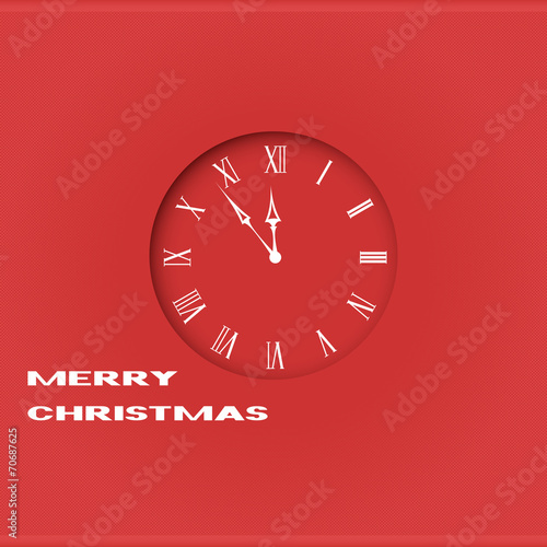 Christmas clock