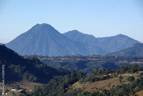 Paysage au Guatemala