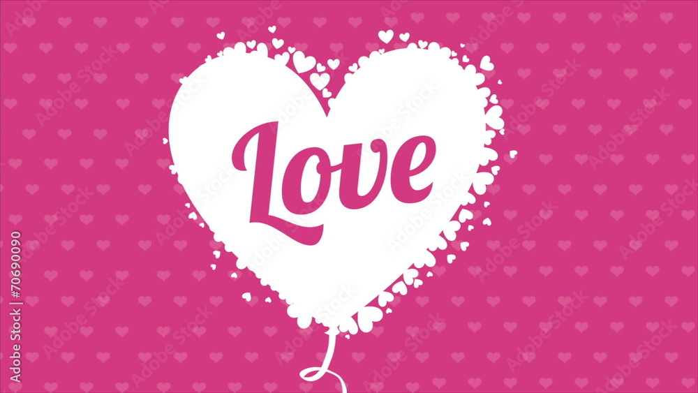 i love you animation on blue background, pop art style i love you animation on blue background, pop art style