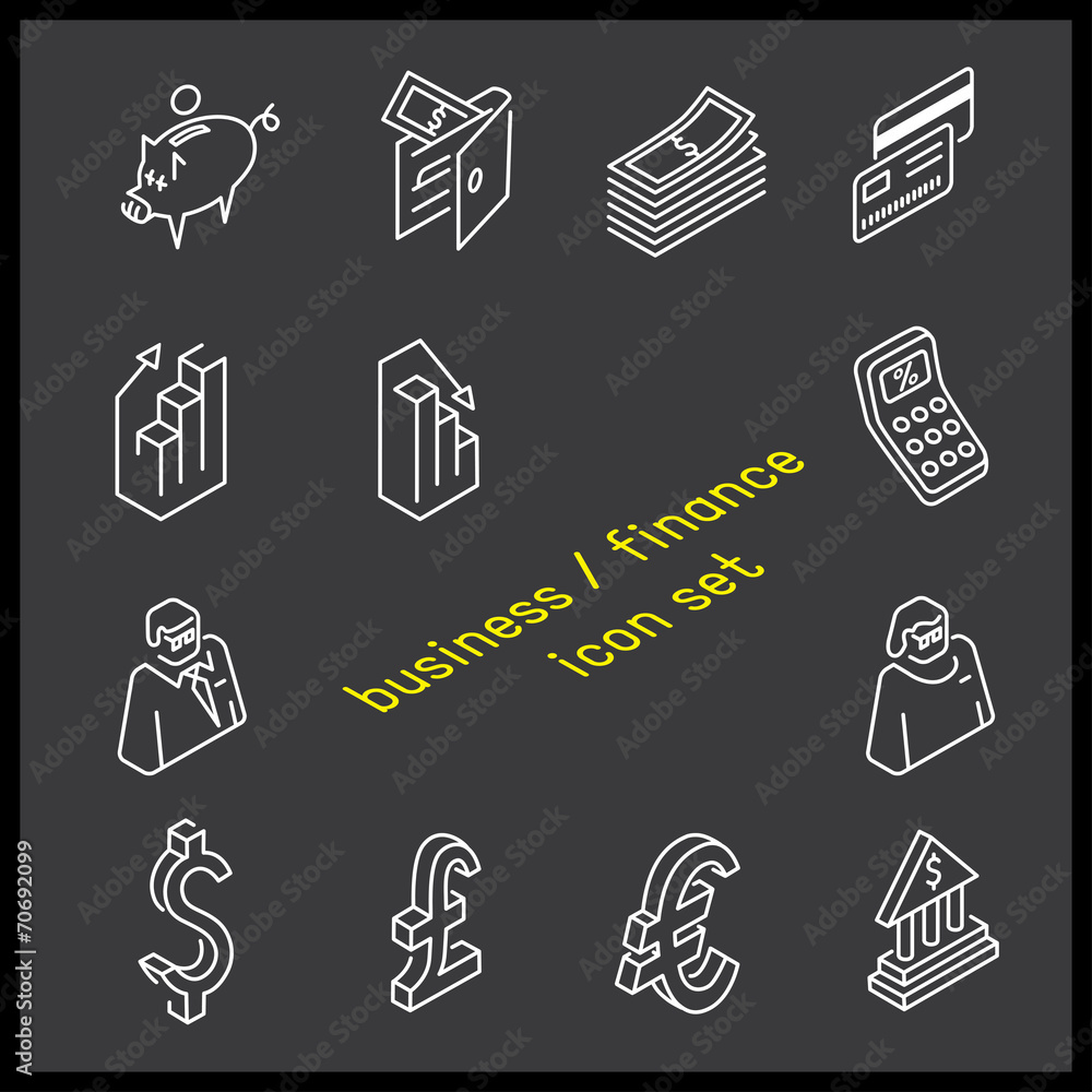 Business & Finance Icons