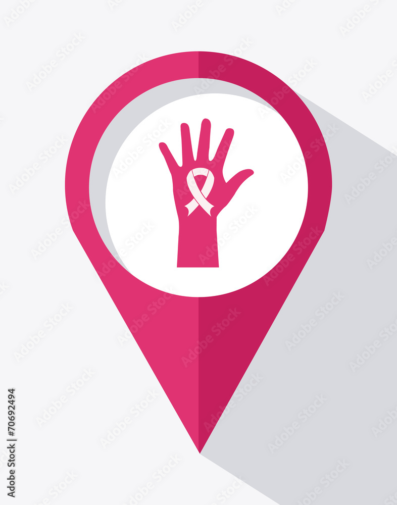 Obraz premium breast cancer design