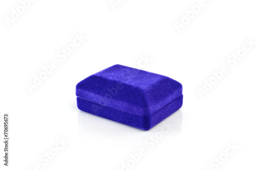 Jewelry box isolated on white background