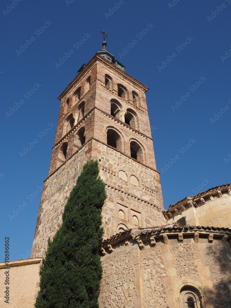 Obraz premium Iglesia de San Andrés en Segovia