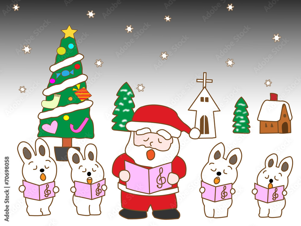 Obraz premium クリスマス会