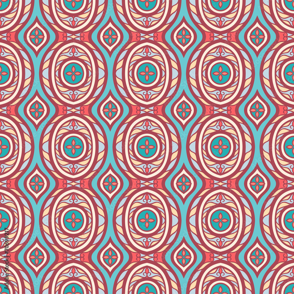 retro pattern with petals retro pattern with petals