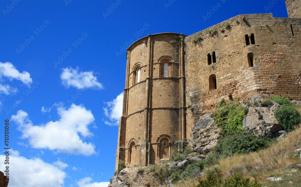apse in Loarre castle