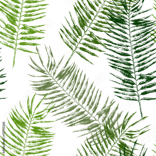tropical leaves seamless