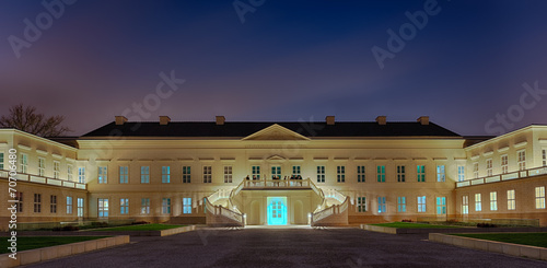 Schloss Herrenhäuser Gärten beleuchtet