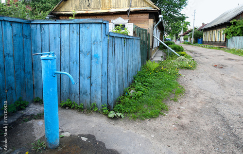 Photo of little house in old village