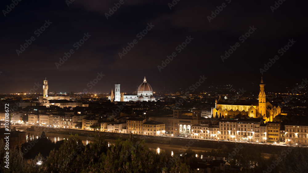 Florence (Firenze) by night