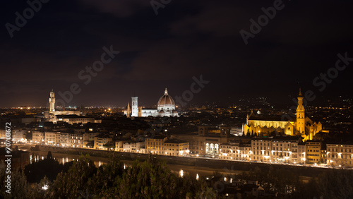 Florence  Firenze  by night