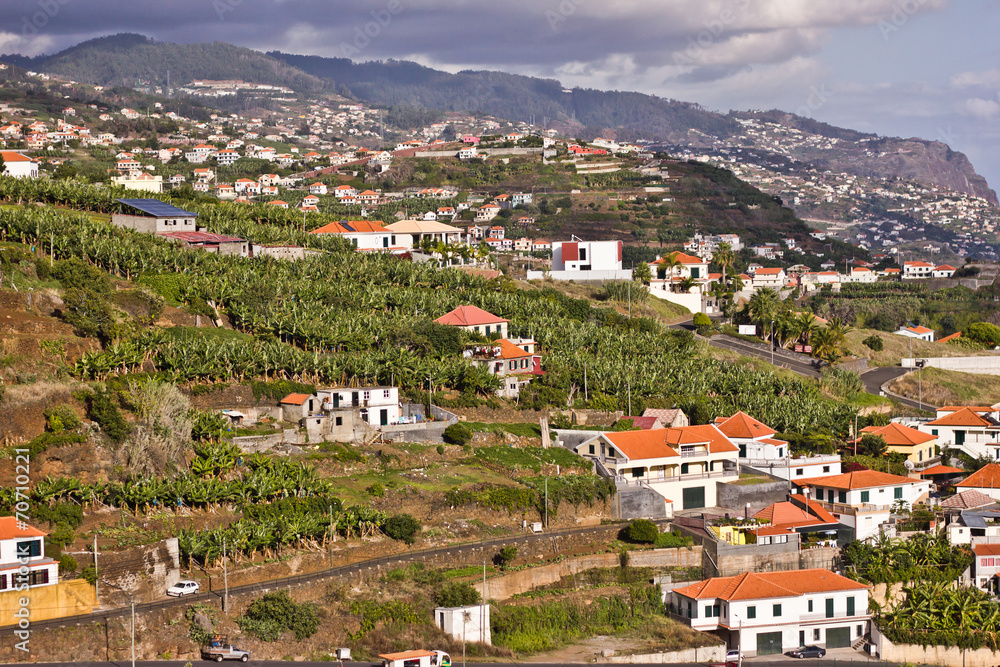 Madeira island beautiful landscape. 