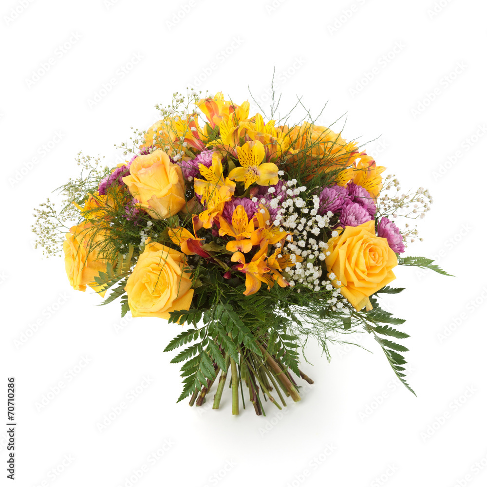 Obraz premium Yellow bouquet