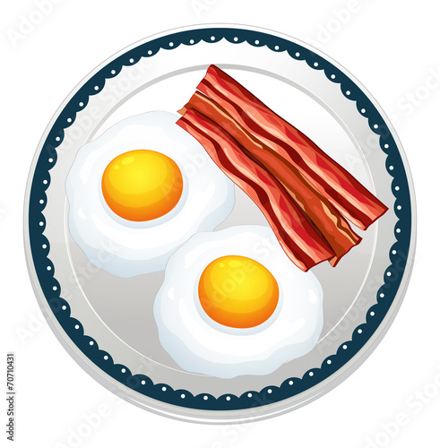 Egg and becon