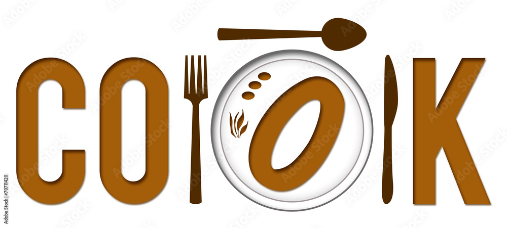 Cook Text With Plate
