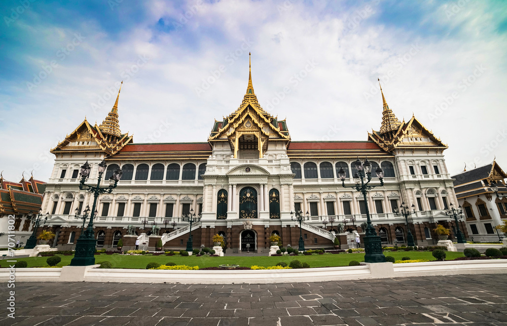 Royal grand palace in Bangkok