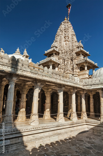 Jain temple in Ranakpur. Rajasthan, India © Dmitry Rukhlenko