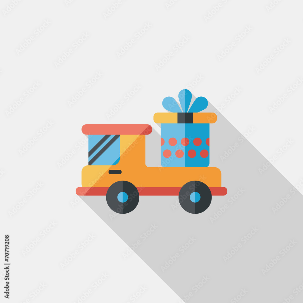 shopping cart flat icon with long shadow shopping cart flat icon with long shadow