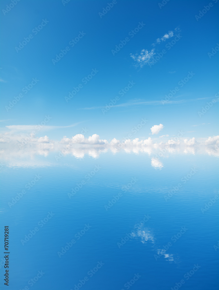 sky reflection