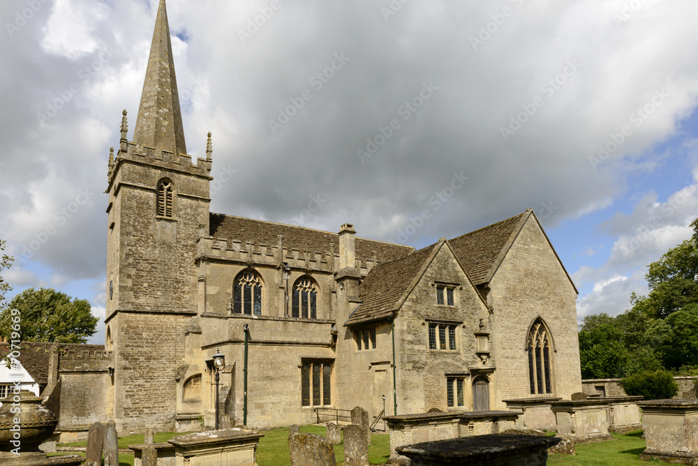 Church side, Lacock