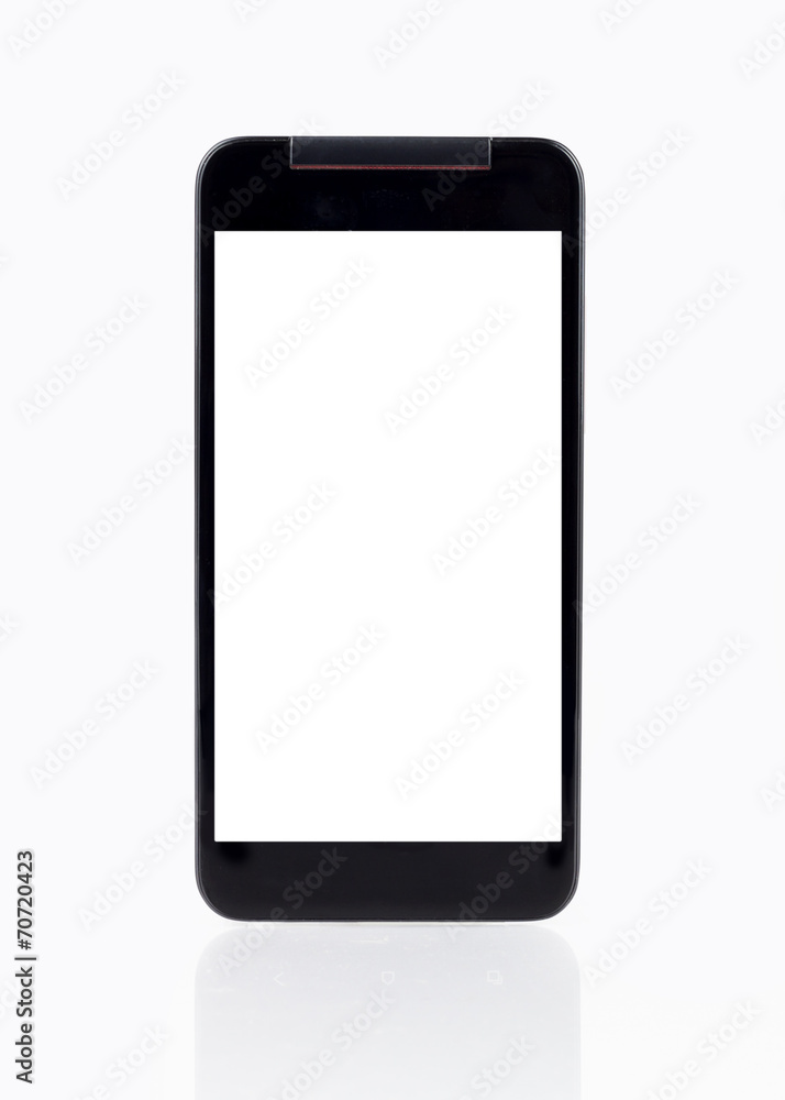 photo of smart phone with blank screen photo of smart phone with blank screen