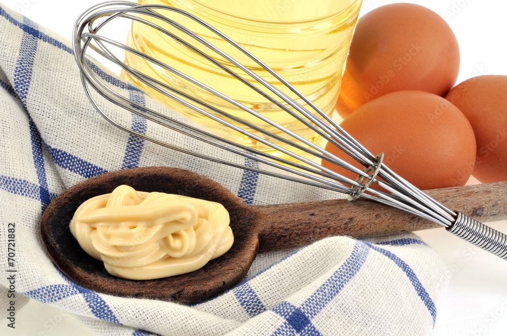Mayonnaise et ingrédients Mayonnaise et ingrédients