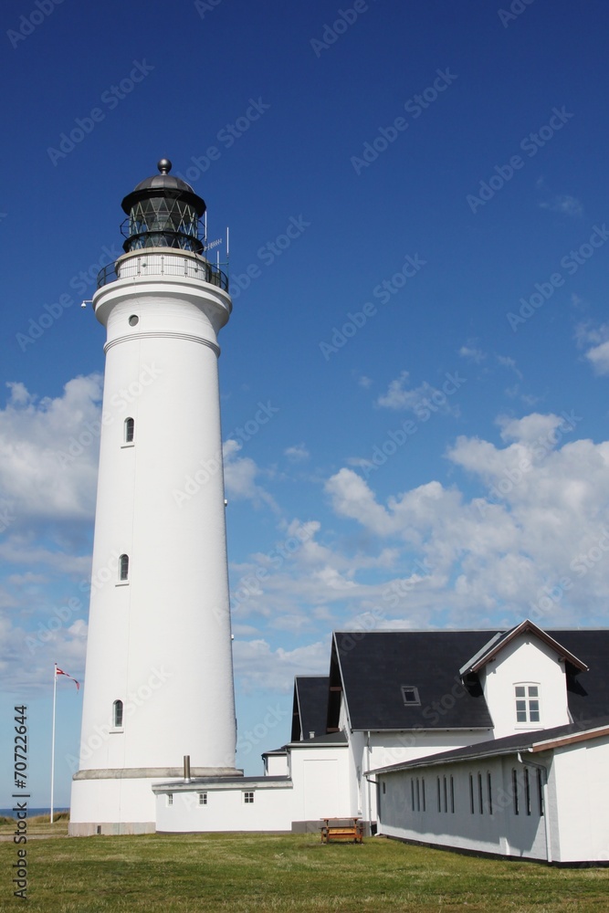 Hirtshals Lighthouse in Denmark