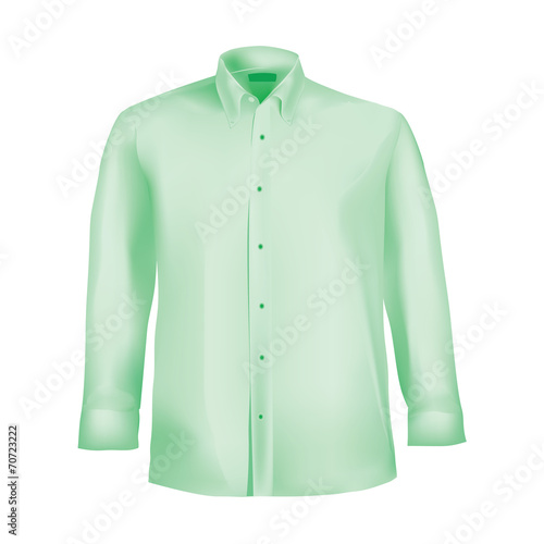 Formal shirt with button down collar