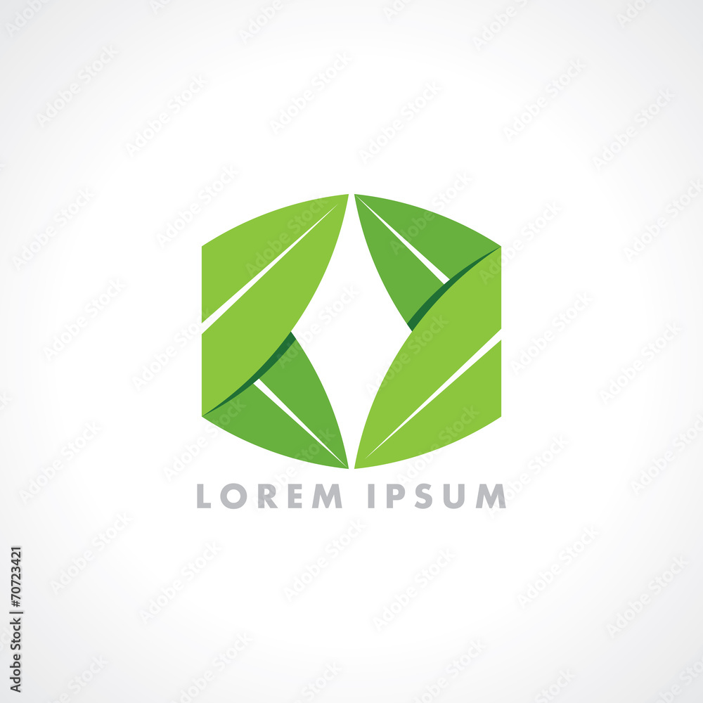 Green eco friendly background - abstract paper leaves. Green eco friendly background - abstract paper leaves.