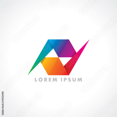 creative symbol vector for business