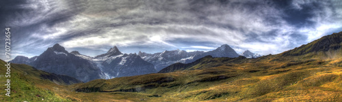 Fototapeta Naklejka Na Ścianę i Meble -  Berner Oberland Panorama