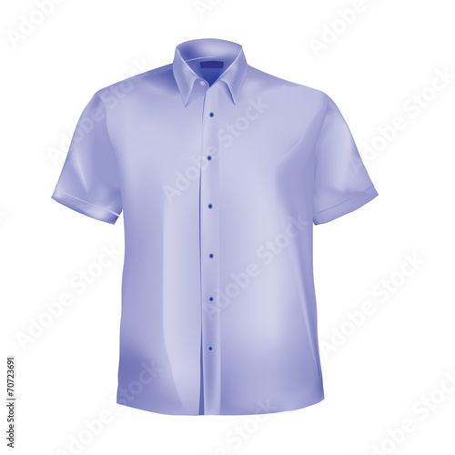Formal shirt with button down collar