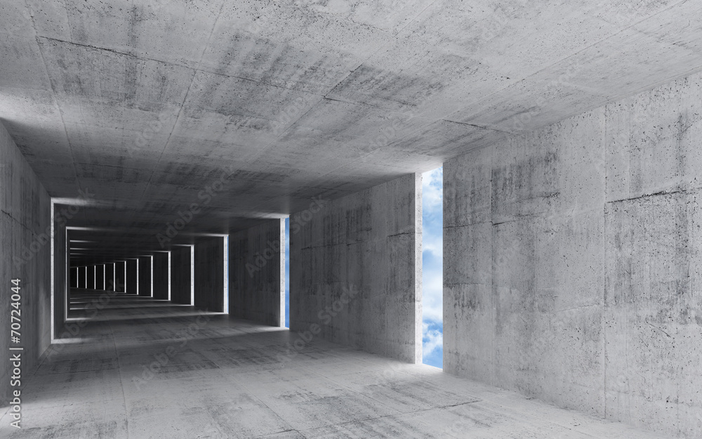 3d render, abstract empty grungy concrete interior background 3d render, abstract empty grungy concrete interior background