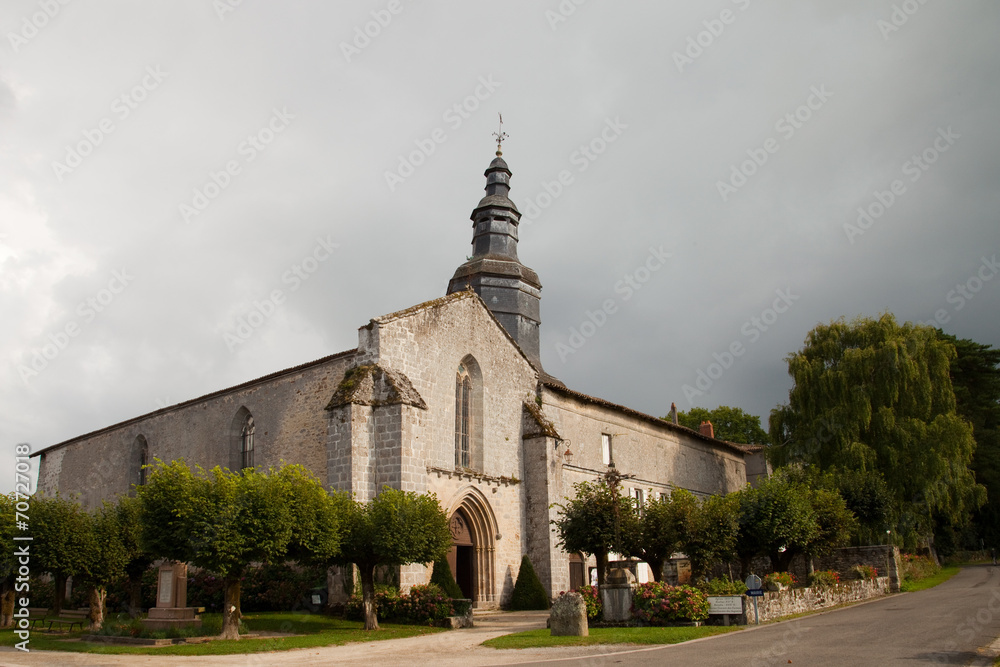 L'église de Mortemart