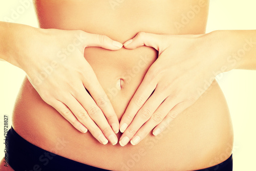 Wallpaper Mural Hand on belly Torontodigital.ca