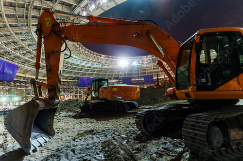 Great sport stadium construction photo