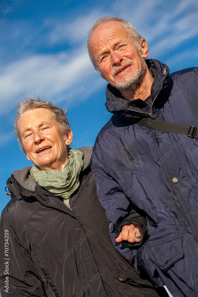 happy mature couple relaxing baltic sea dunes happy mature couple relaxing baltic sea dunes