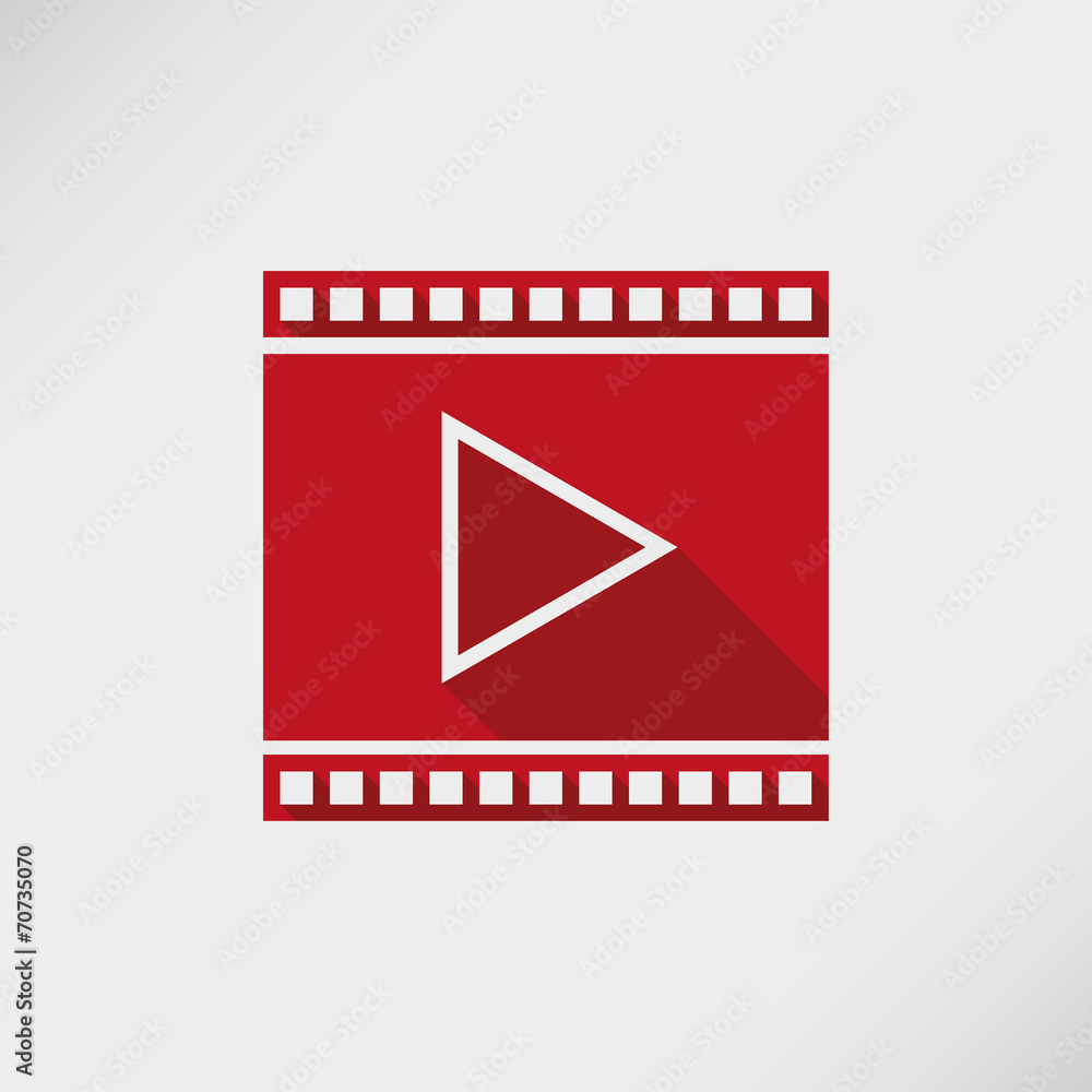Video icon, play sign Video icon, play sign